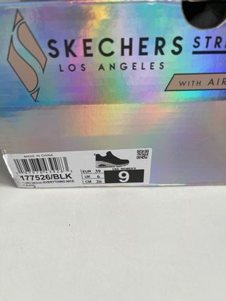 Skechers Zapatillas Negras Mujer