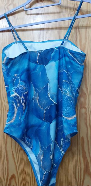 Conjunto Bañador y Túnica Azul Talla XL