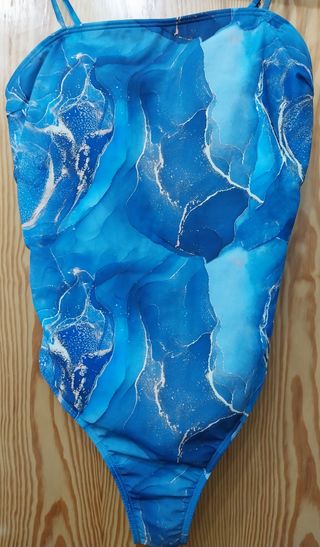 Conjunto Bañador y Túnica Azul Talla XL