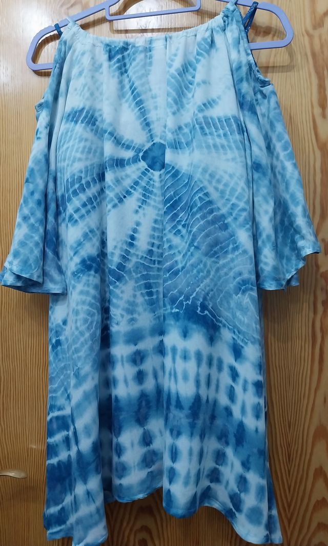 Conjunto Bañador y Túnica Azul Talla XL