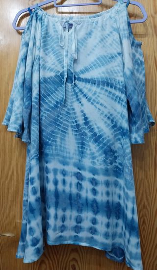 Conjunto Bañador y Túnica Azul Talla XL