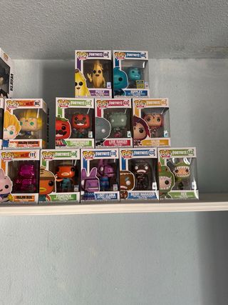 Lote Funko Pop Marvel y DC