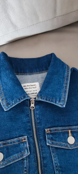 Mono vaquero corto Pull&Bear Talla S