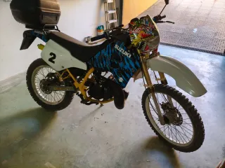 Suzuki RMX preparada por mecánico