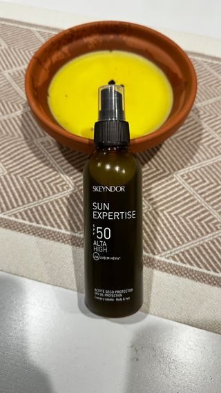 Sun expertise, aceite corporal seco de skeyndor 