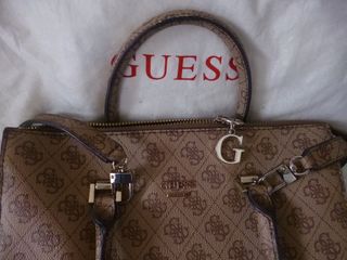 Bolso Guess Beige y Marrón