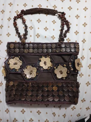 Bolso de madera estilo Panamá
