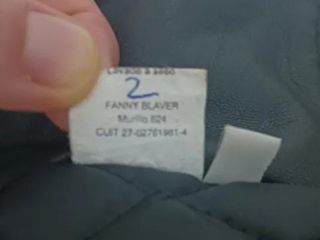 Chaqueta Cuero Argentino Talla L Negra