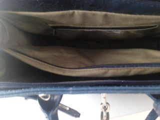 Bolso vintage piel avestruz The Genuine Leather