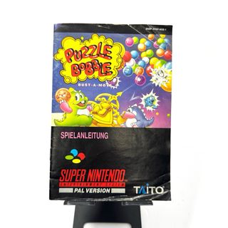 Puzzle Bobble Bust - A - Move - SNES - GIG