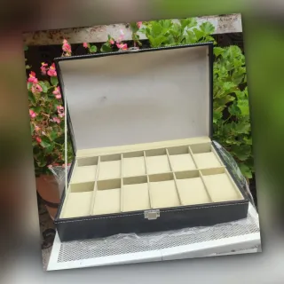 Caja joyero organizadora de relojes/joyería