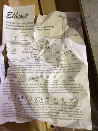 Soporte pie madera Elbesee Posilock