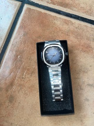 Reloj Poedagar Plateado Hombre Nuevo