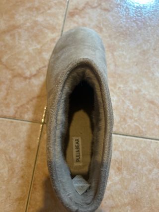 Botas Pull&Bear Beige Talla 37