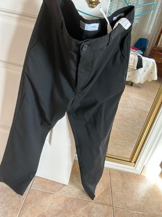 Pantalón Bershka Negro Talla M