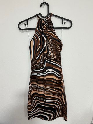 Vestido halter Shein