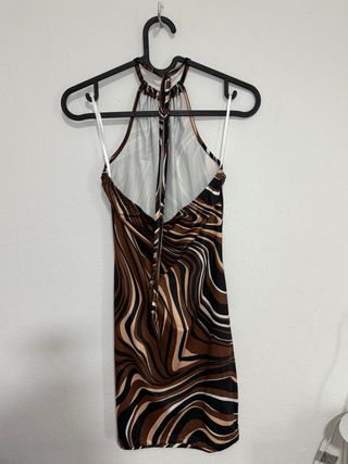 Vestido halter Shein