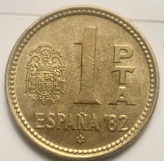 Moneda 1 Peseta España 1982