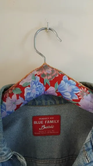 Chaqueta tejana United Colors of Bennetton vintage