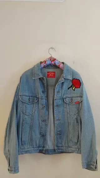 Chaqueta tejana United Colors of Bennetton vintage