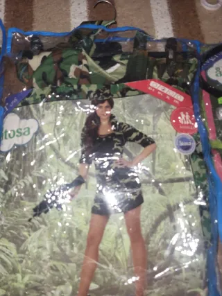 Disfraz militar Atosa talla única