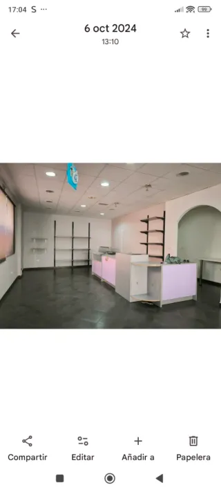 Estanterias y mostrador