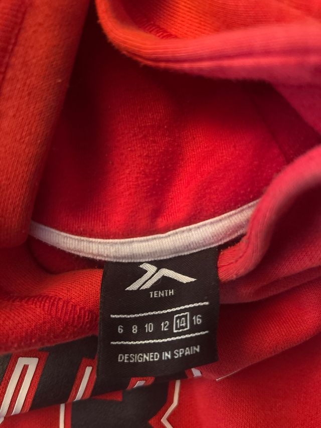 Sudadera Chicago Bulls 23 Roja