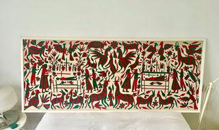 Tapiz Otomí Artesanía Mexicana