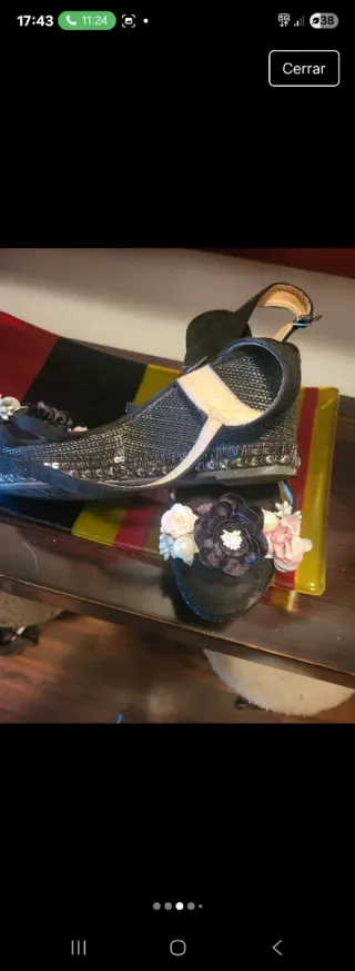 Zapatos Clarks Negros Mujer