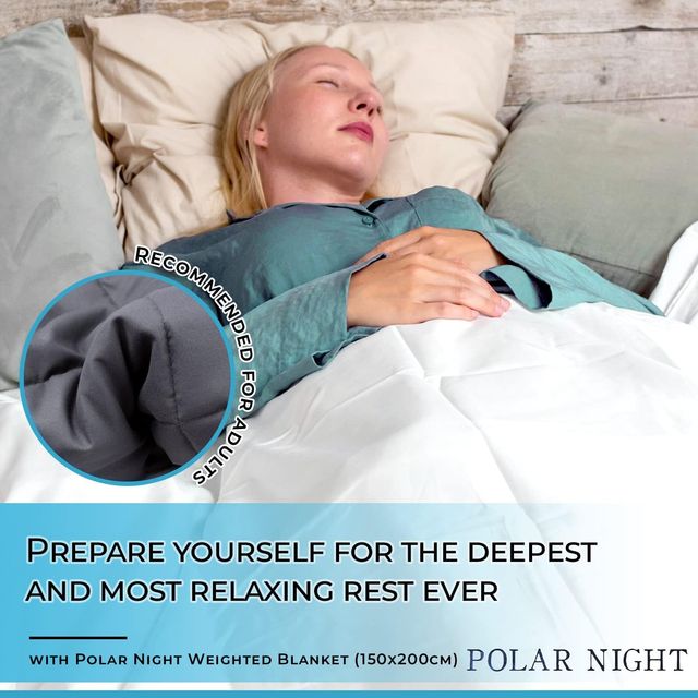 Manta Pesada Polar Night 5kg Gris