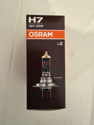 Bombillas H7 OSRAM NIGHT BREAKER x2
