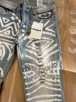 Jeans Desigual Donna Taglia 40 
