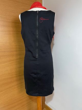 Vestido de invierno patchwork