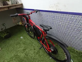Bici Eléctrica Merida Roja