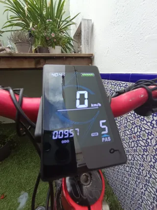 Bici Eléctrica Merida Roja