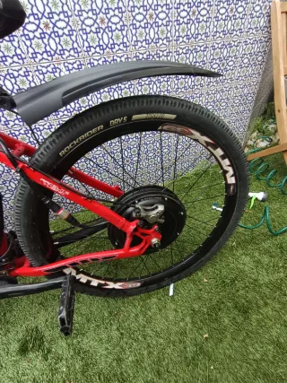 Bici Eléctrica Merida Roja