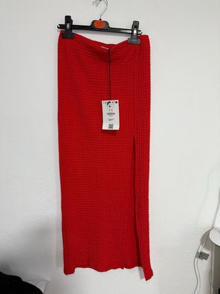 Falda Midi Bershka