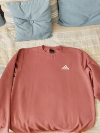 Sudadera Adidas Rosa Pastel Talla M