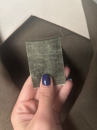Chaqueta Militar Verde Oliva