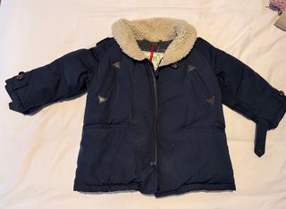 Abrigo niño azul