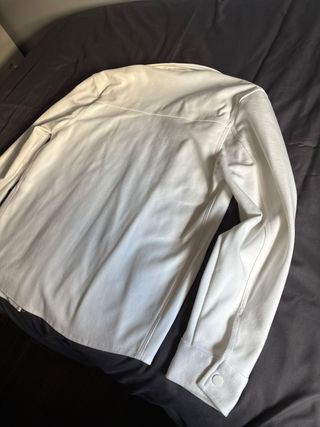 Conjunto Zara Sobrecamisa y Pantalón Blanco