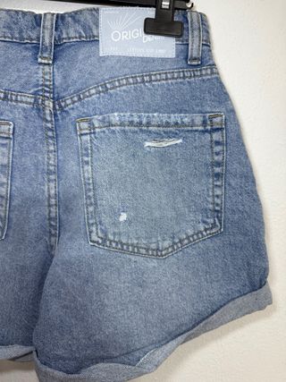 Shorts vaqueros mom S/36