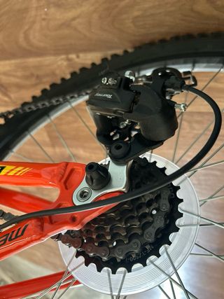 Bicicleta Megamo 24 Naranja