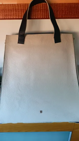 Bolso Purificación García Beige/Negro Nuevo