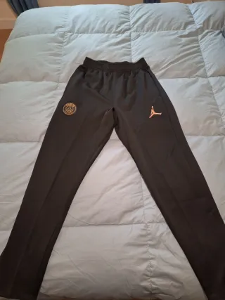 Pantalón Jordan PSG Negro Talla S Chandal