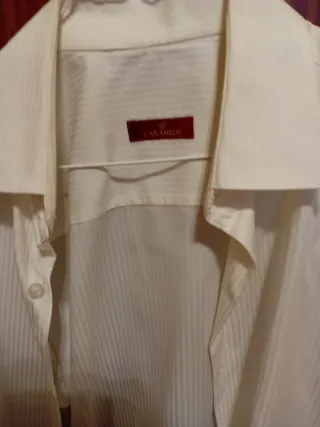 Camisa Caramelo Blanca