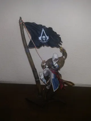 Figura Assassin's Creed con Bandera Pirata