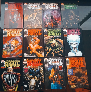 11 cómics Clive Barker Night Breed. Razas de noche