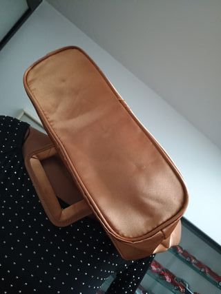 Borsetta rasatello dorato vintage 