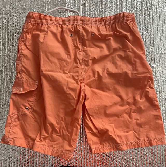 Bañador naranja con bolsillos